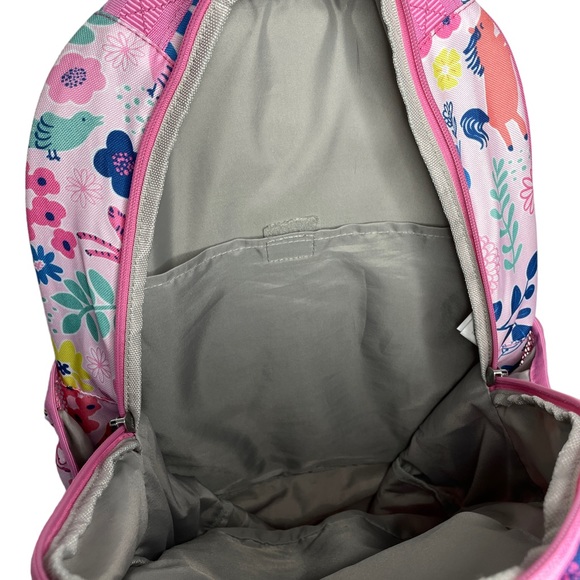 Floral Pink Pottery Barn Kids Backpack - Picture 5 of 7